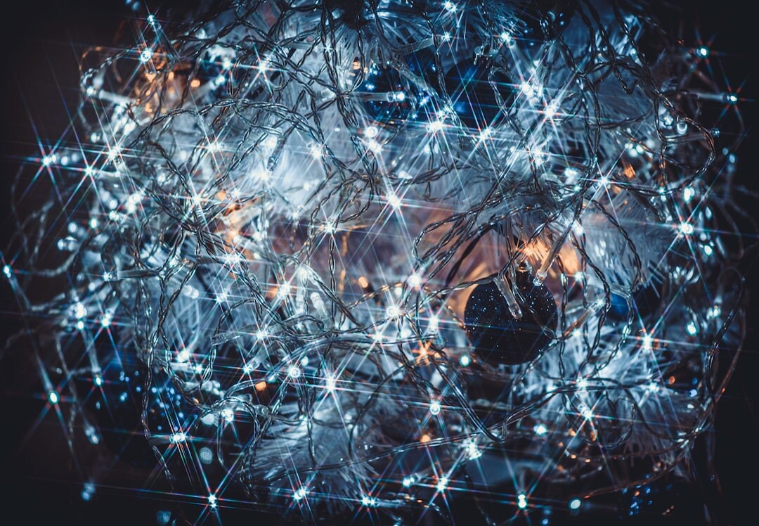 Abstract visualization of artificial intelligence neural networks